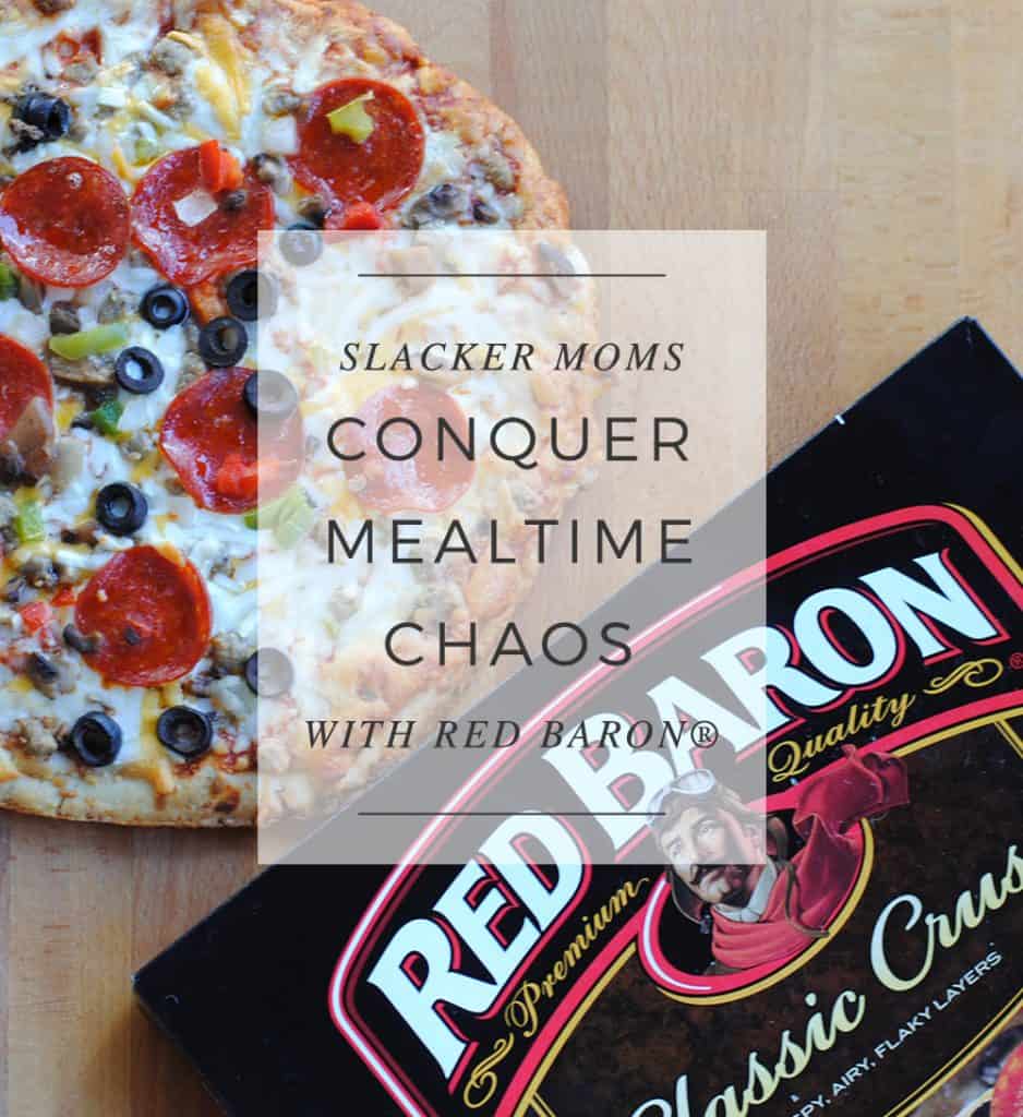 How Slacker Moms Can Conquer Mealtime Chaos with Red Baron® #ad #WingMama @Baroness