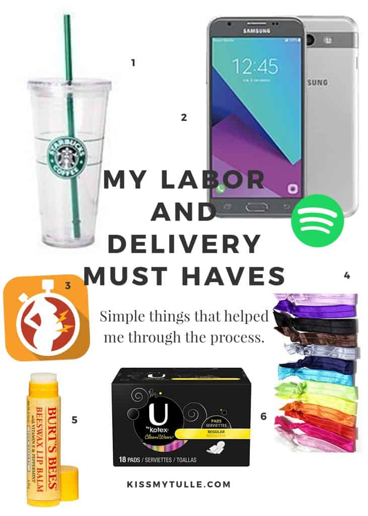 My Labor and Delivery Must Haves #baby #pregnancy #labor #delivery #mom